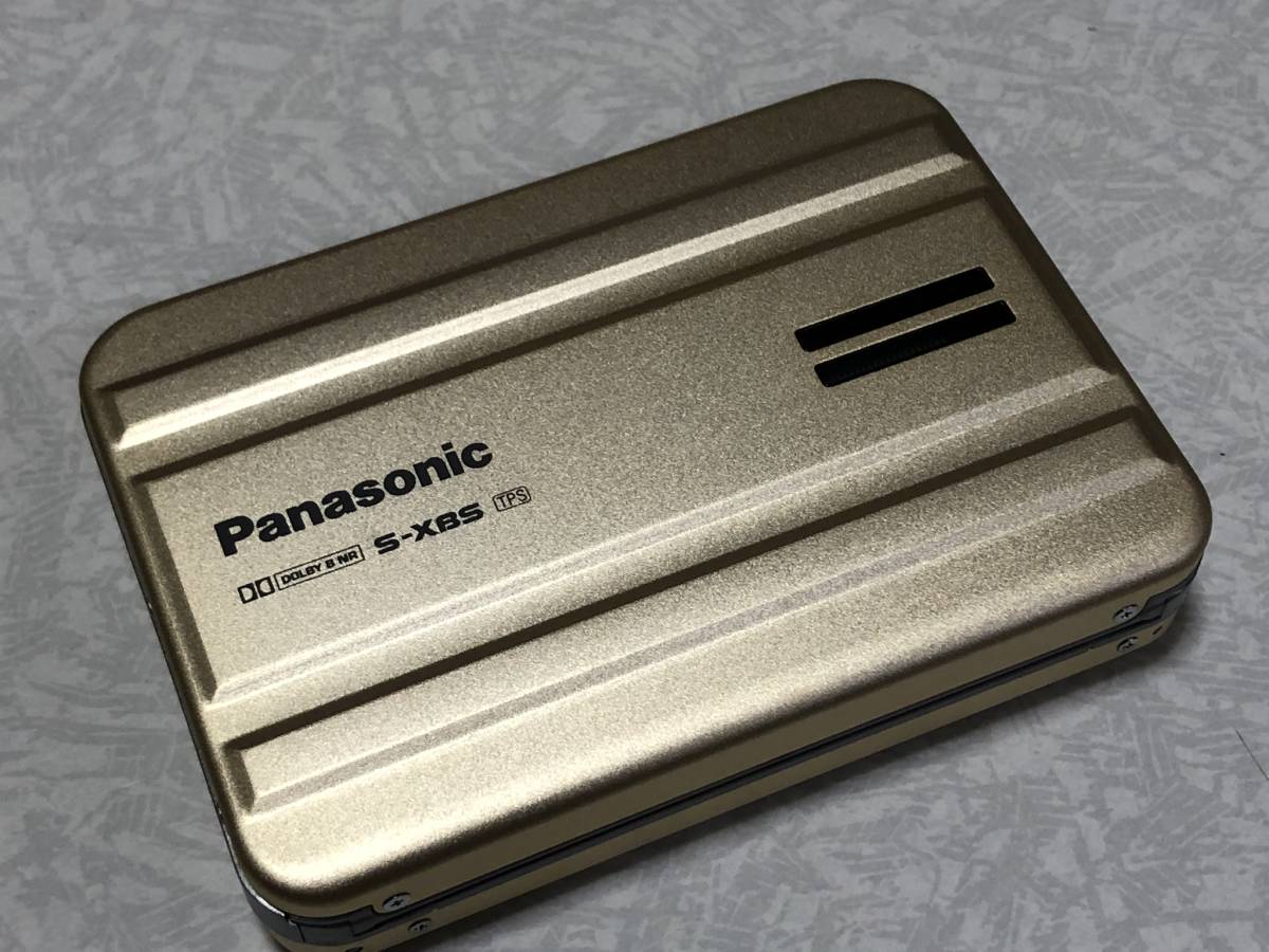 美品★Panasonic RQ-SX85-N(ゴールド色) ポータブルステレオカセット ウォークマン WALKMAN