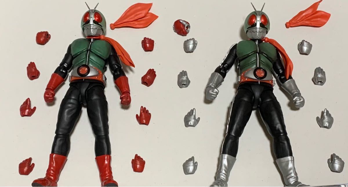 値下げ S.H.Figuarts 真骨彫製法 仮面ライダー 新1号 新2号 セット