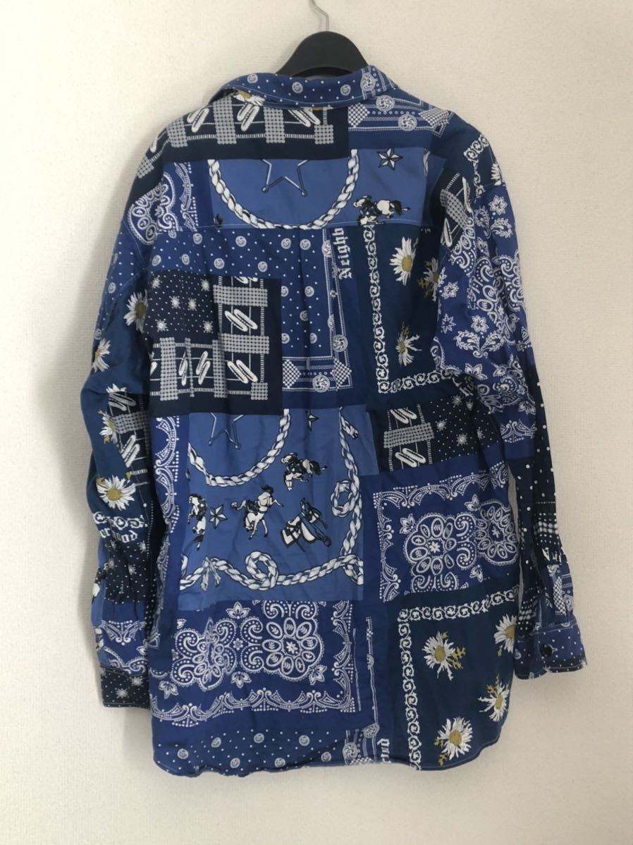 neighborhood BANDANA / C-SHIRT . LS XL 21ss バンダナ シャツ 即完売