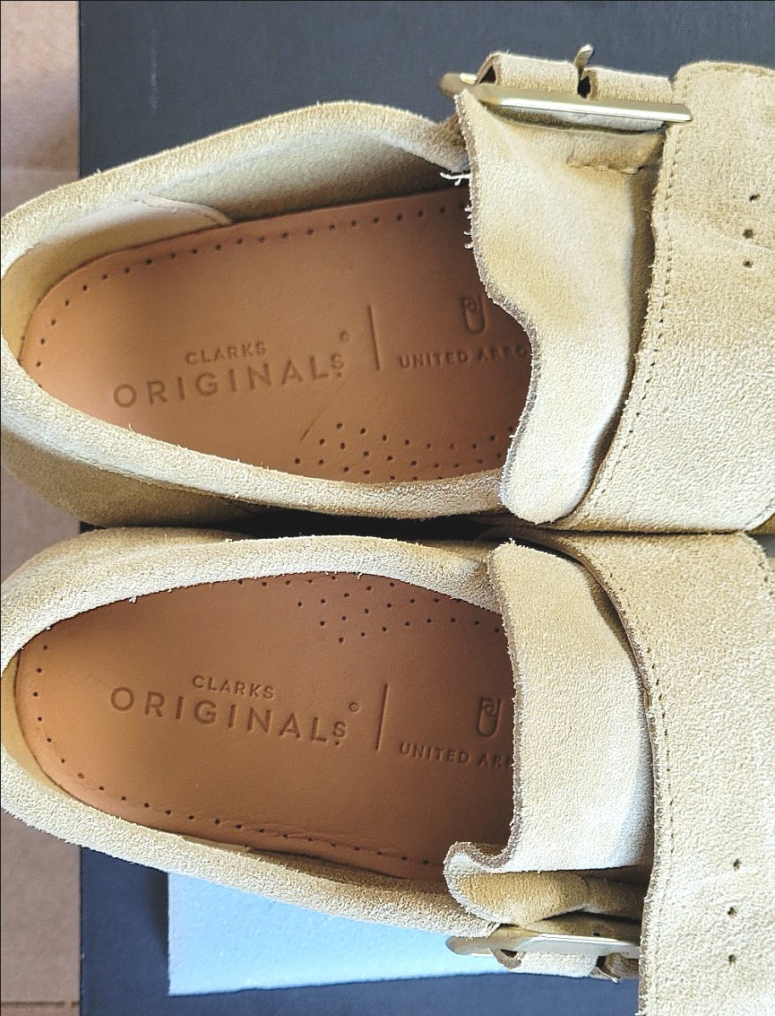Clarks クラークス アローズ別注ワラビーモンク 6インチ