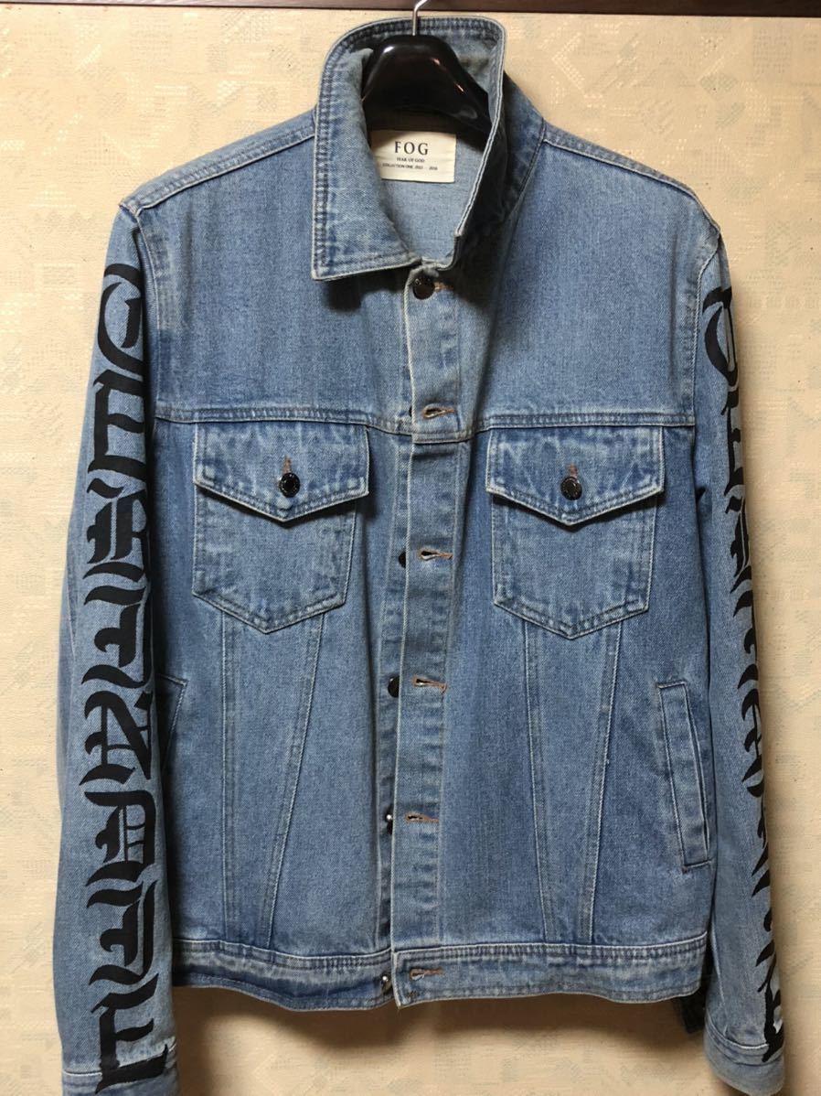 FEAR OF GOD デニムジャケットTOP フィアオブゴッド ジェリー