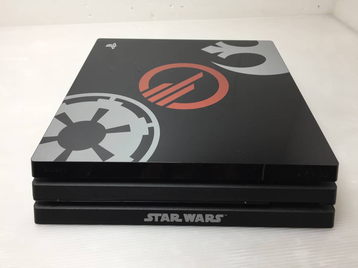 ☆PS4 PRO プレステ4☆CUH-7100B 本体 STAR WARS スターウォーズ