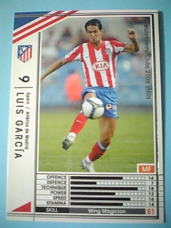 WCCF 08-09 アトレチコ?マドリー ルイス?ガルシア 280
