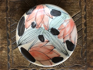 ＰＯＴＳＯＴ1997　手描き花柄ティーカップ&ソーサー　レア品　美品