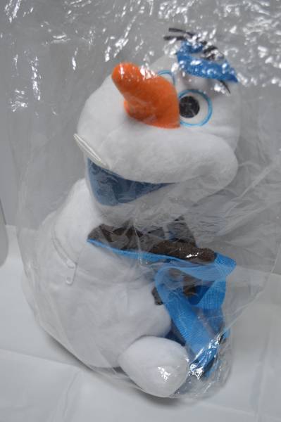 ディズニー　アナと雪の女王　ぬいぐるみ　リュック　オラフ