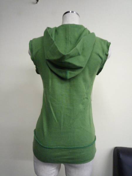 ◆　Trissh トリッシュ　トップス　グリーン　綿　◆_画像2