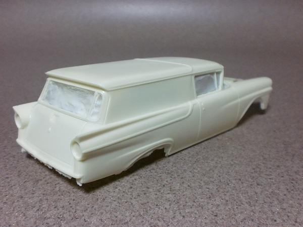 jimi- кремень Stone 304 1/25 Ford Koo lie седан Delivery 1957 Ford Courier 57 resin корпус только 