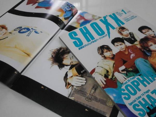 Yahoo!オークション - SHOXX Vol.59 SOPHIA SHAZNA X JAPAN