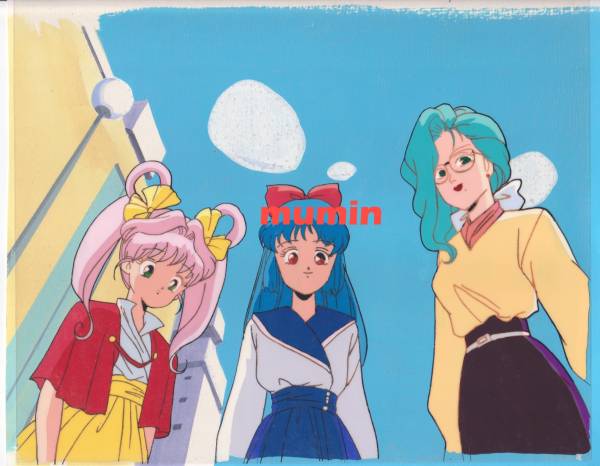 アイドル天使ようこそようこセル画&原画&背景セットホッキョン