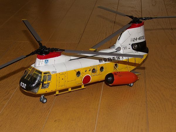 1/48 航空自衛隊 KV-107II-5 救難捜索ヘリコプター レスキューバートル