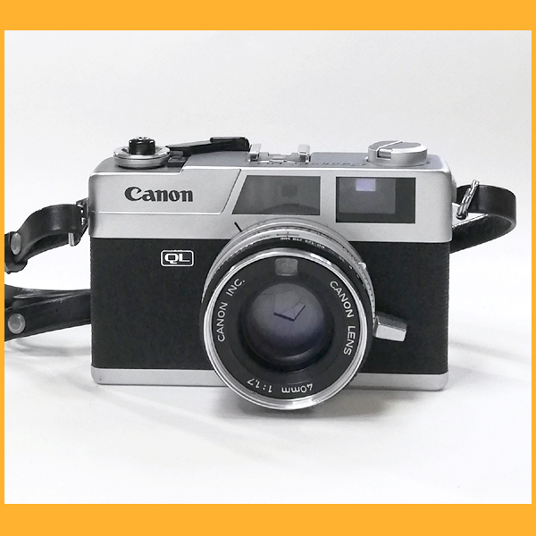フィルムカメラ Canon CANONET QL17 ケース付き キヤノン キャノネット 