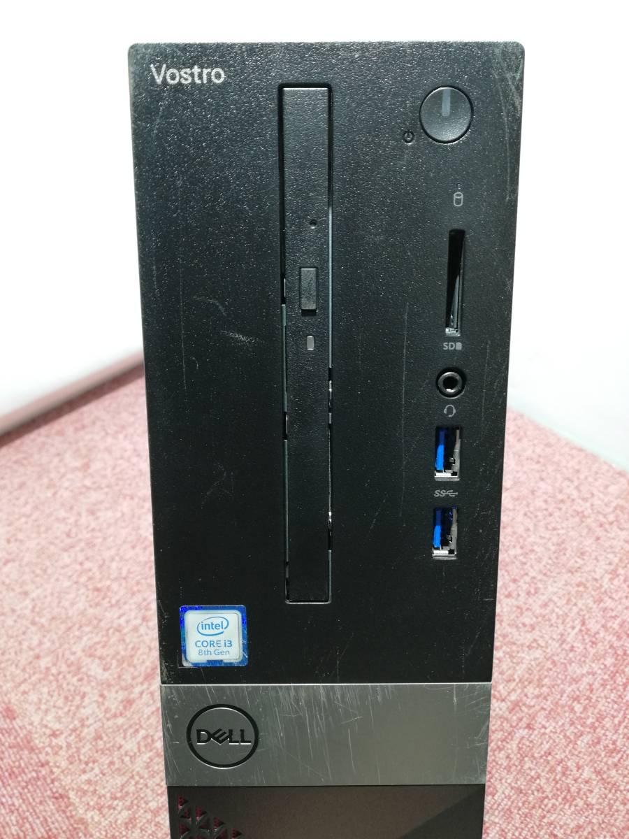 高速 M.2 SSD128GB(新品)搭載+HDD1TB DELL Vostro 3470 Core i3-8100