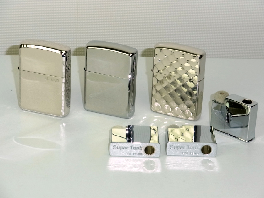 アーマー/ZIPPO・ジッポー/3点/USED/おまけ・スーパータンク3個/shop2 刻印/