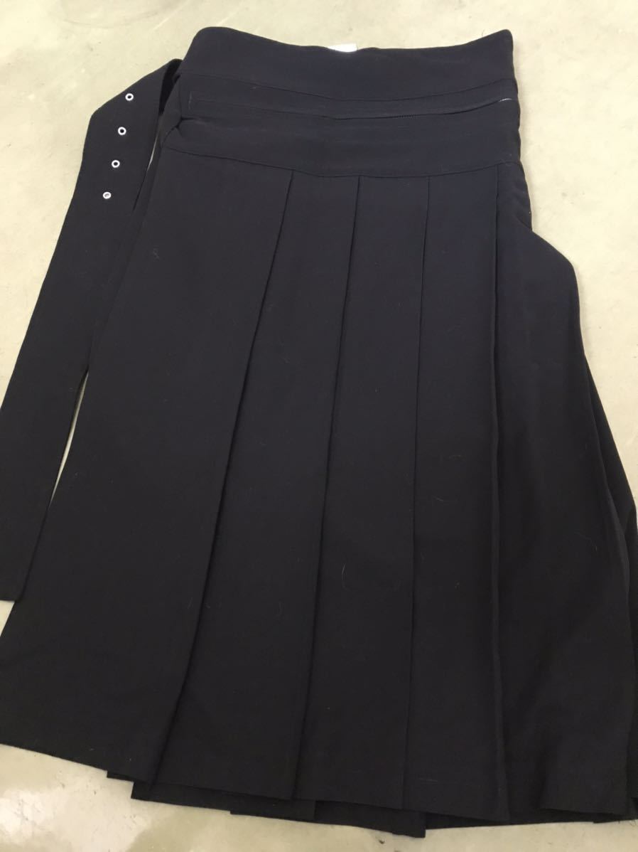 LIMI feu スカート 巻きスカート 黒系 美品 古着 デザイン LIMI feu スカート 巻きスカート 黒系 美品 古着 デザイン
