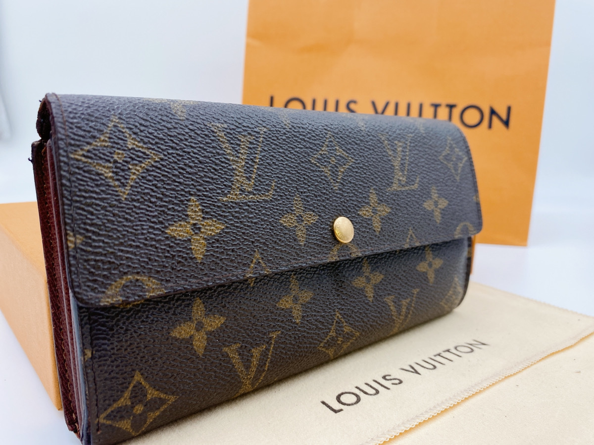 LOUIS VUITTON ルイヴィトン モノグラム ポルトフォイユ・サラ 長財布