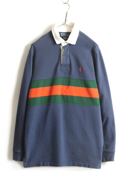 2022年レディースファッション福袋特集 POLO ■ 90s ポロ ボーダー トリコカラー ラグビー 長袖シャツ 90年代 古着 ) M メンズ ( シャツ ラガー 長袖 スウェット ラルフローレン Mサイズ 2022年レディースファッション福袋特集 POLO ■ 90s ポロ ボーダー トリコカラー ラグビー 長袖シャツ 90年代 古着 ) M メンズ ( シャツ ラガー 長袖 スウェット ラルフローレン Mサイズ