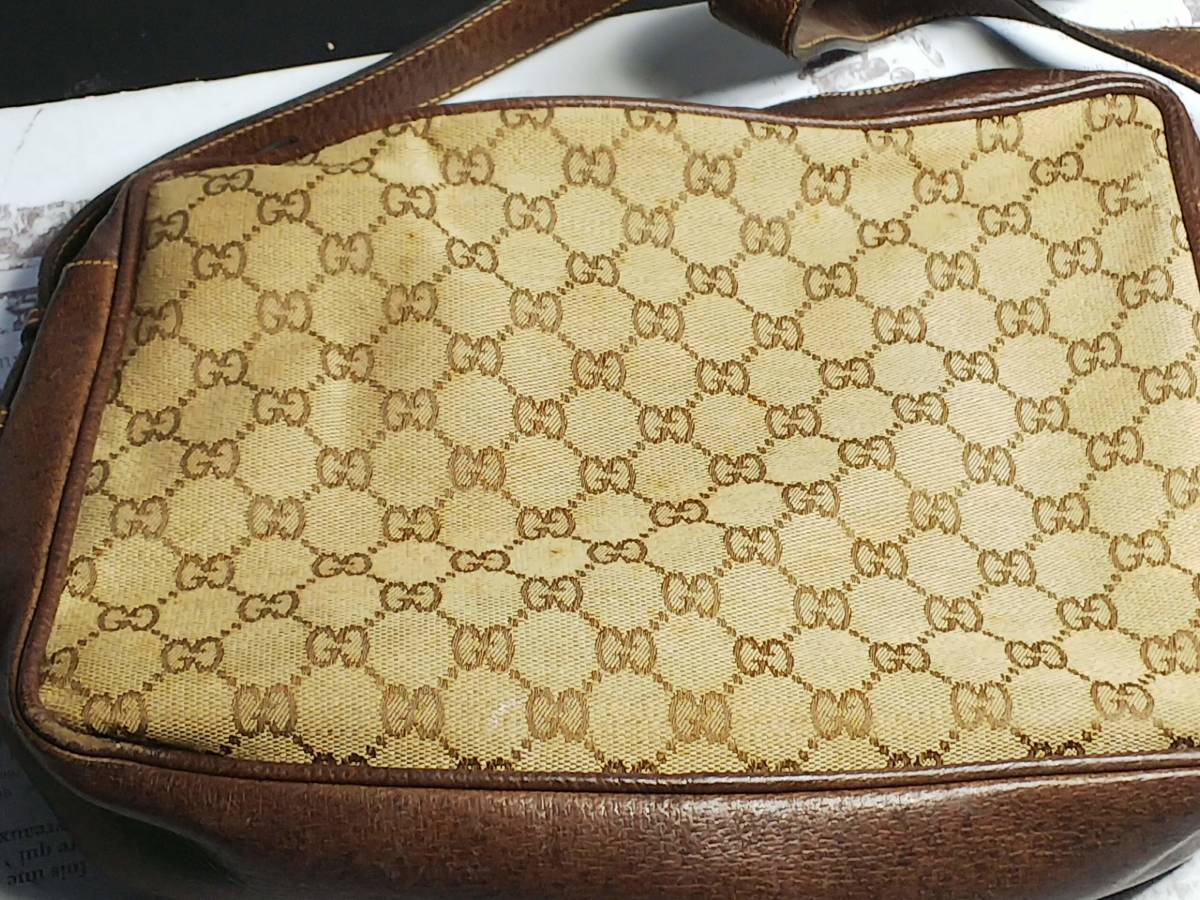 5151○GUCCI/オールドグッチ ビンテージバック 的詳細資料 | One Map