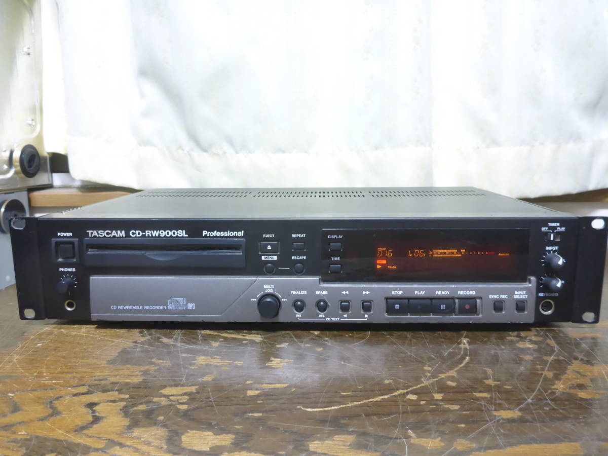TASCAM CD-RW900SL 業務用CDレコーダー タスカム 1 www.falconofs.com