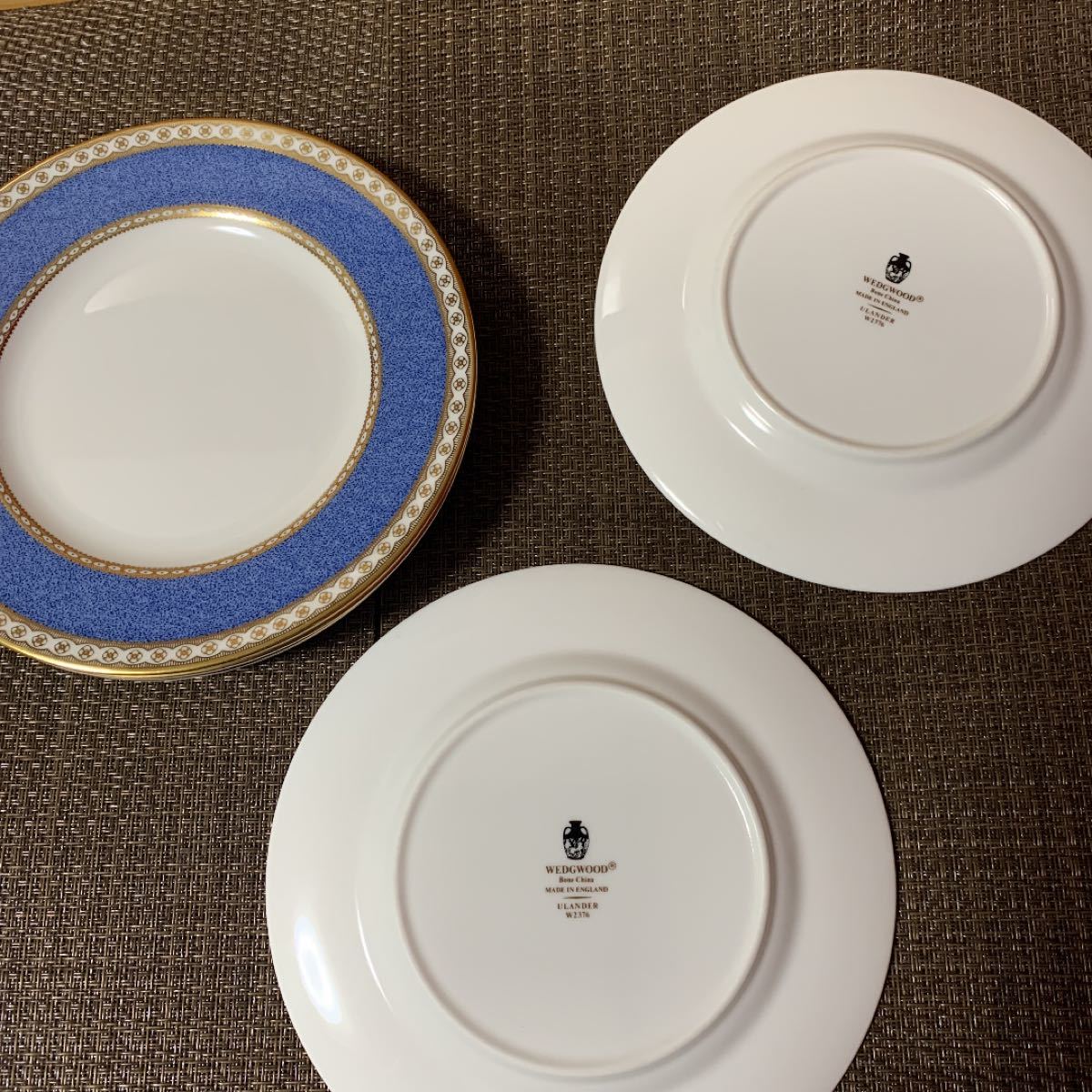 WEDGWOOD ウェッジウッド ユーランダーパウダー 17.5cm プレート 6枚