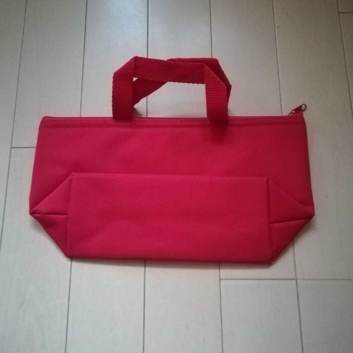  не использовался BRUNO ланч большая сумка термос теплоизоляция ланч большая сумка голубой no красный красный 