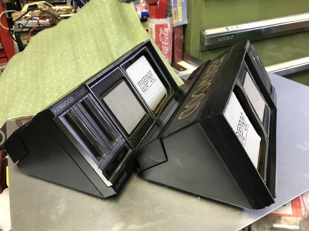 当時物 KENWOOD ケンウッド「KSC-5090」 イルミネーション3WAYスピーカー左右セット旧車ネオクラ