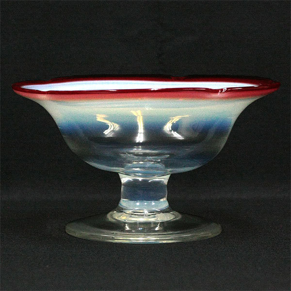 送料無料】【骨董品】氷皿 氷コップ アイスクリームカップ 器 吹き