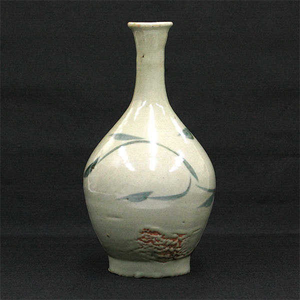 【骨董品】伊万里焼 徳利 染付 唐草模様 酒道具 酒器 民芸陶器 陶磁器 焼物 陶芸 アンティーク 古美術品