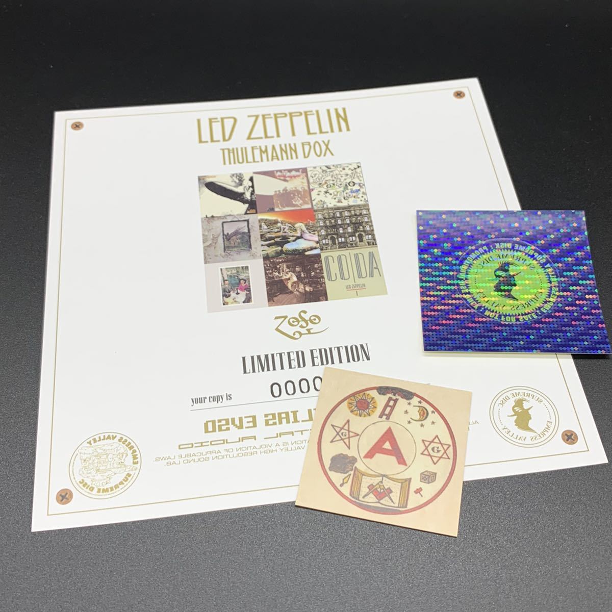 LED ZEPPELIN : THULEMANN BOX「レッド・ツェッペリン全集」 10CD