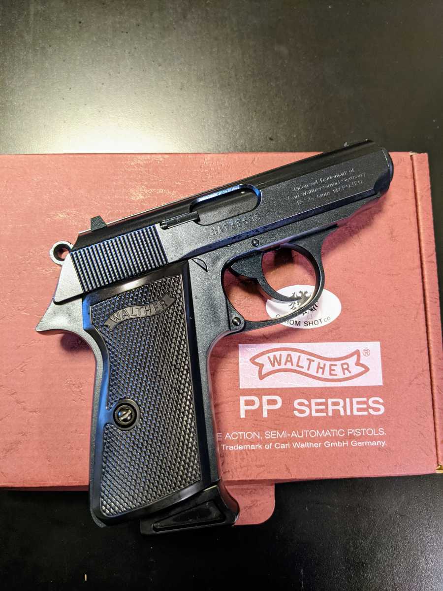 マルゼン ワルサーPPK/Sモリブデンブルー キャロムショット