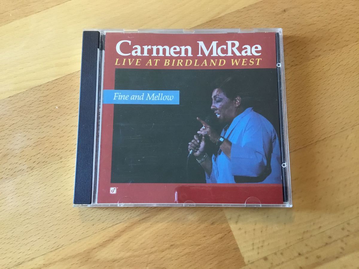 Carmen McRae / Fine & Mellow - Live at Birdland West(Hybrid SACD)カーメン・マクレエ(Concord Records : SACD-1005-6)_画像3