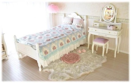  special price! Princess . series blue rose rose. bedcover 