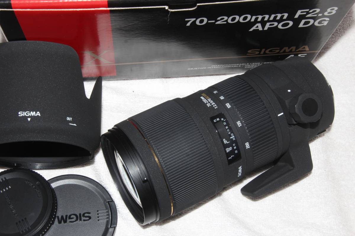 シグマ SIGMA AF 70-200mm F2.8 EX APO DG HSM キヤノン CANON 用 元箱