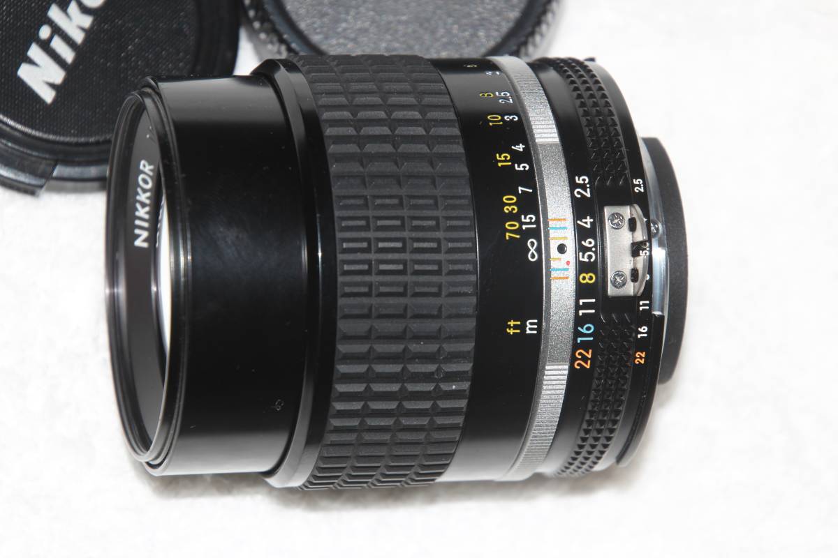 ニコン Nikon Ai NIKKOR ニッコール 105mm F2.5S (Ai-S) 美品_画像2