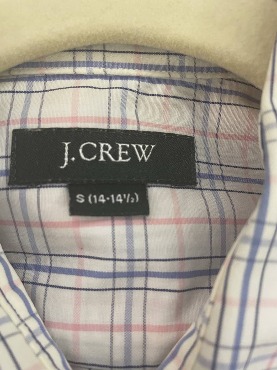 値下げ交渉 承ります J Crew シャツ ジェイ クルー J.クルー J.CREW 長袖シャツ S SHIRT 14-14 1/2_画像3