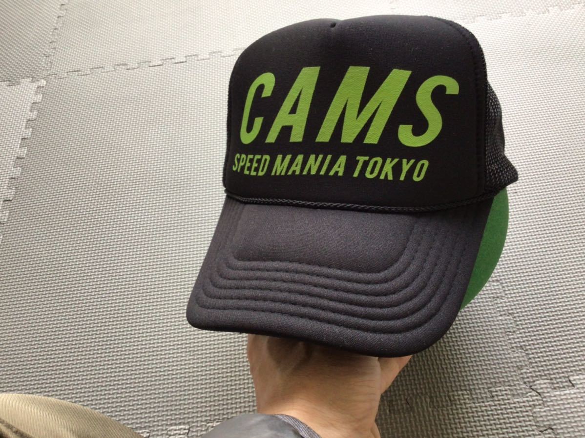 独特の上品 CAMS 黒 ブラック 帽子 メッシュキャップ Otto オットー サムズ チャレンジャー SAM'S × CHALLENGER  TOKYO MANIA SPEED カムズ 野球帽
