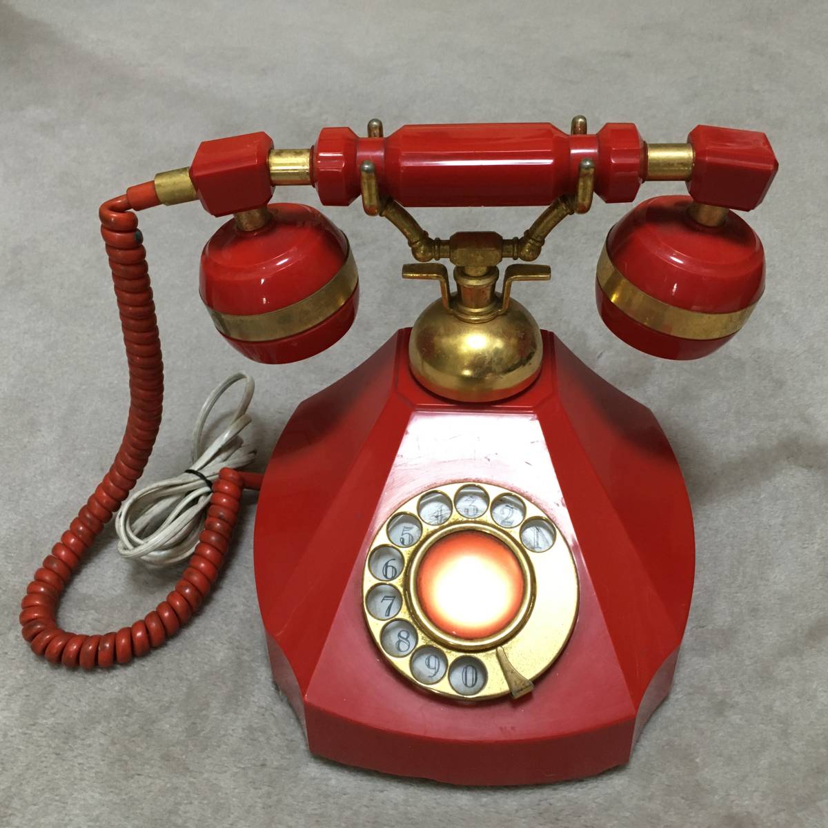 1776- dial type telephone Tamura electro- machine antique telephone machine elegance 