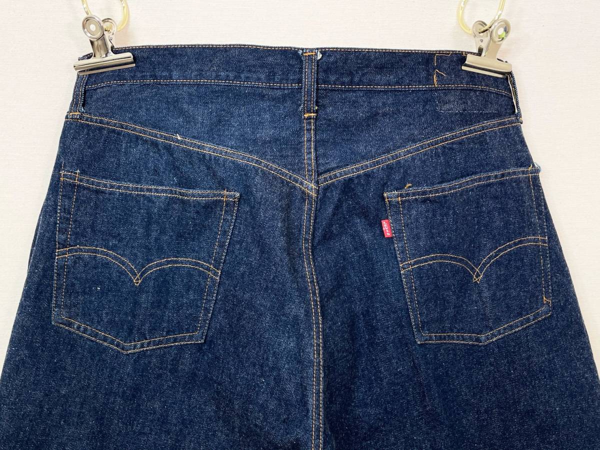 希少《 Mint Condition(真紺) / Big E / W37 》60s 極上品【 LEVI'S 501 66 ビッグE ビンテージ インディゴ デニム アメリカ製 】