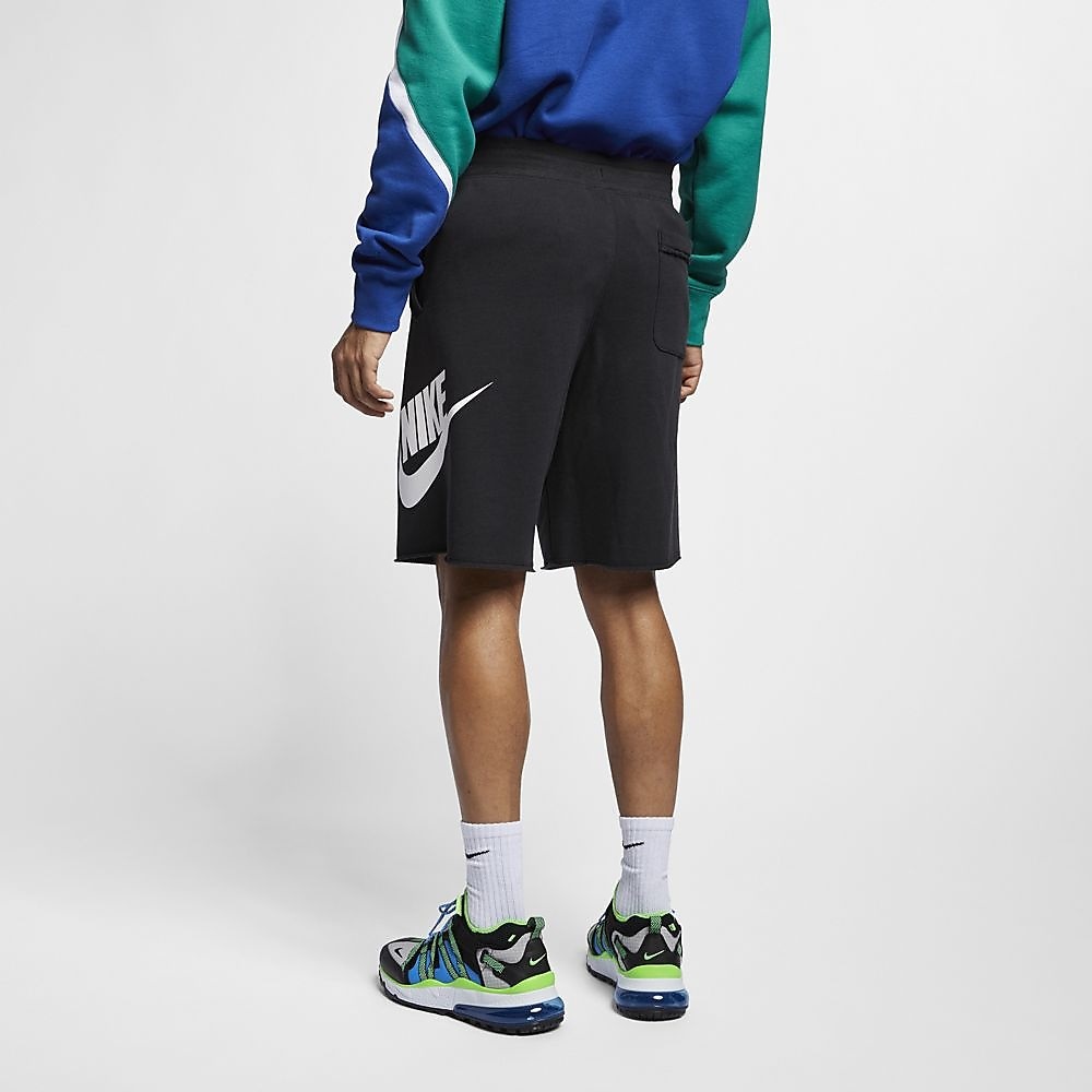  осталось немного XL Nike arumnai тренировочный Short осмотр пирог ru земля French Terry sushu шорты шорты черный чёрный 