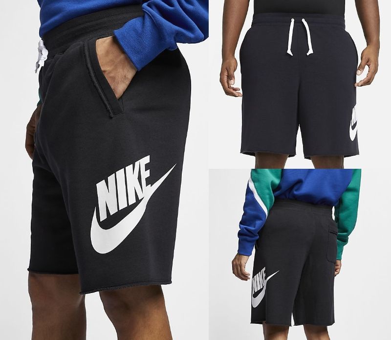  осталось немного XL Nike arumnai тренировочный Short осмотр пирог ru земля French Terry sushu шорты шорты черный чёрный 