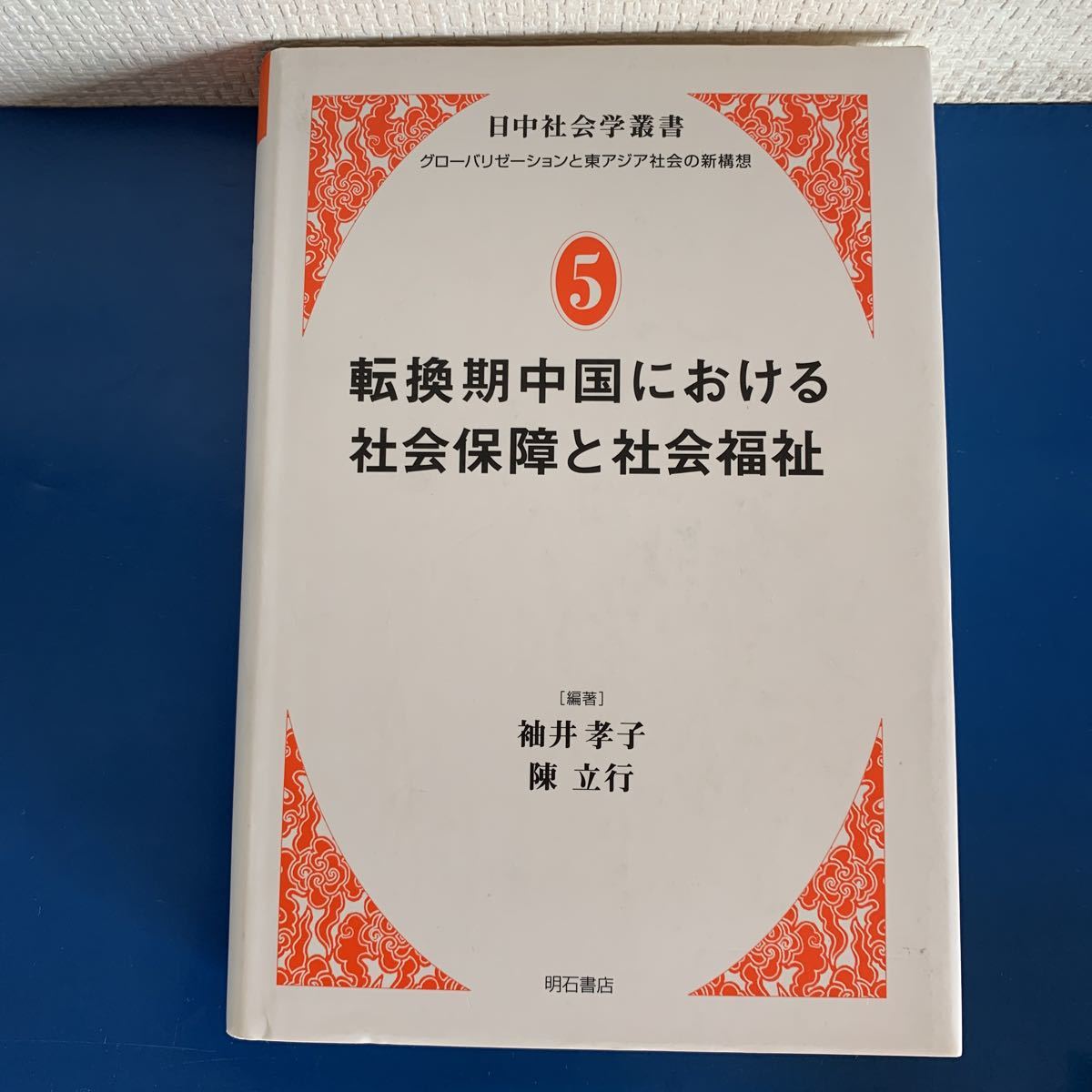 転換期中国における社会保障と社会福祉 (日中社会学叢書 グローバリゼーションと東アジア社会の新構想) 袖井 孝子 ・陳 立行 （編著）_画像1