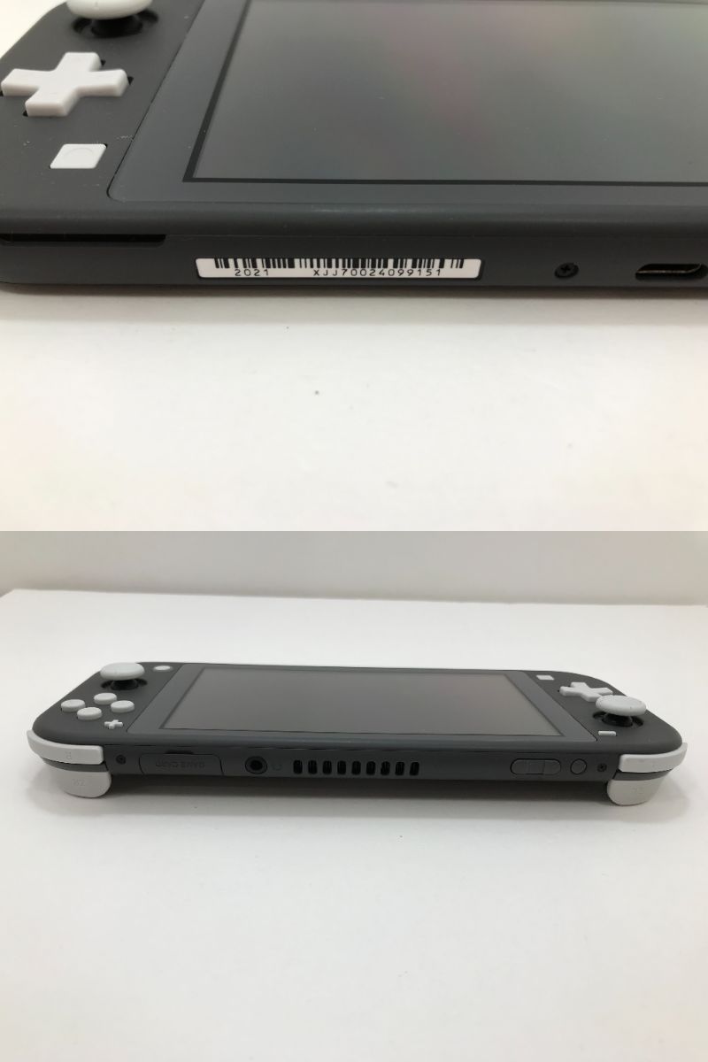 1円 Nintendo Switch Lite本体 グレー み 完備品 保証印 2021/9/22 034 