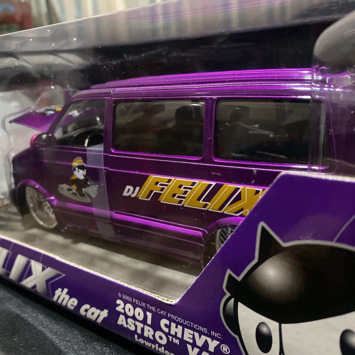 定番通販 ヤフオク! JADA 1/24 Jada TOYS Felix the Cat 2001 Chevy