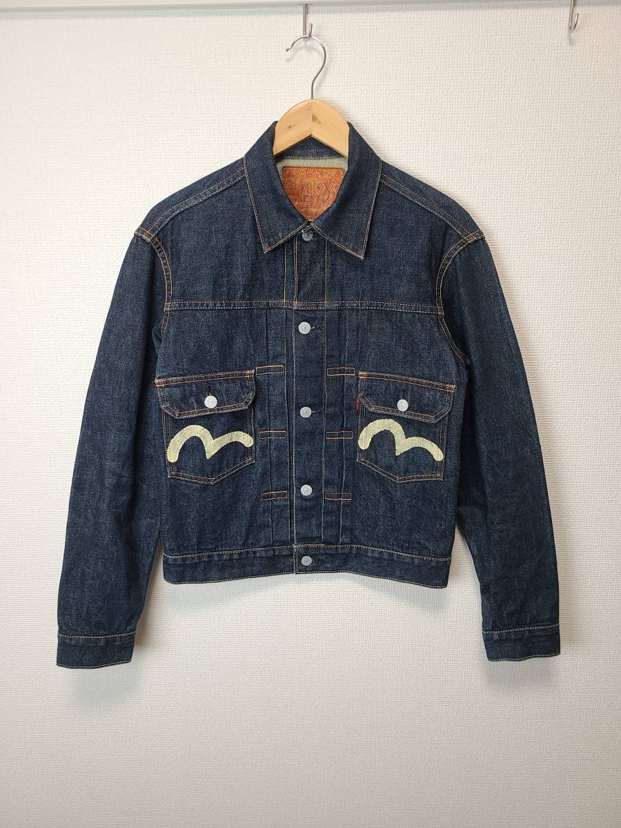 Yahoo!オークション - EVISU/エヴィス/Gジャン/38/M/デニム/1507 Yahoo!オークション - EVISU/エヴィス/Gジャン/38/M/デニム/1507