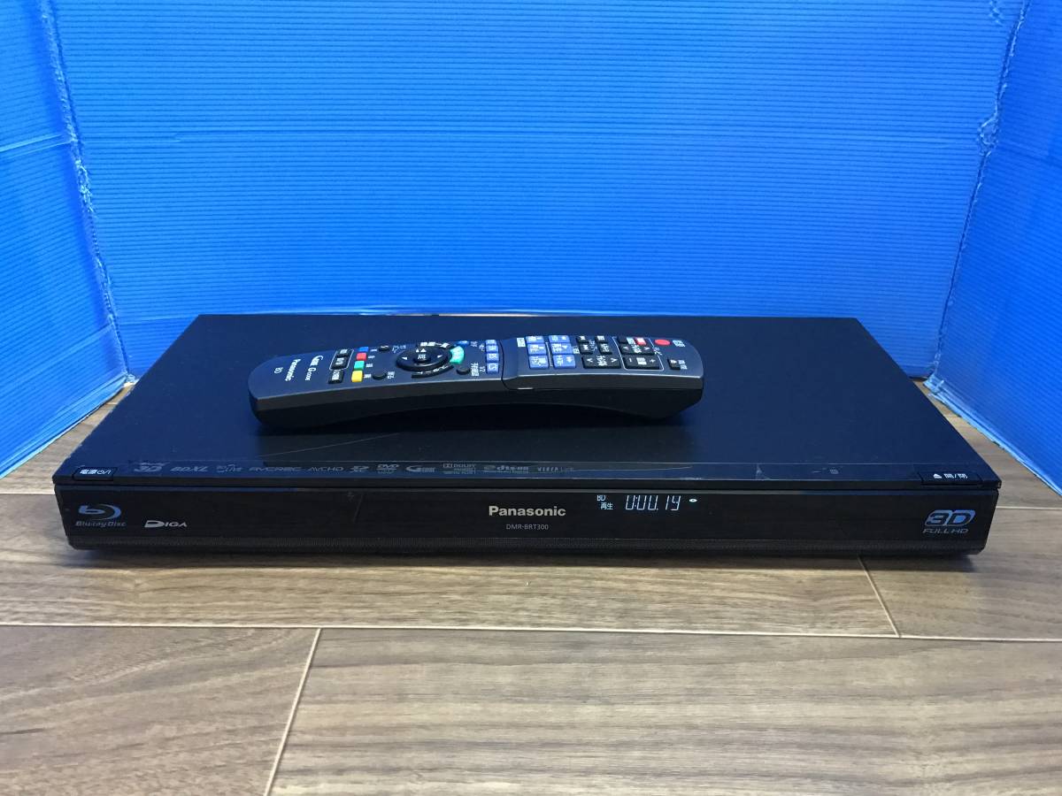 パナソニック ブルーレイレコーダー DMR-BRT300 中古品B-3747