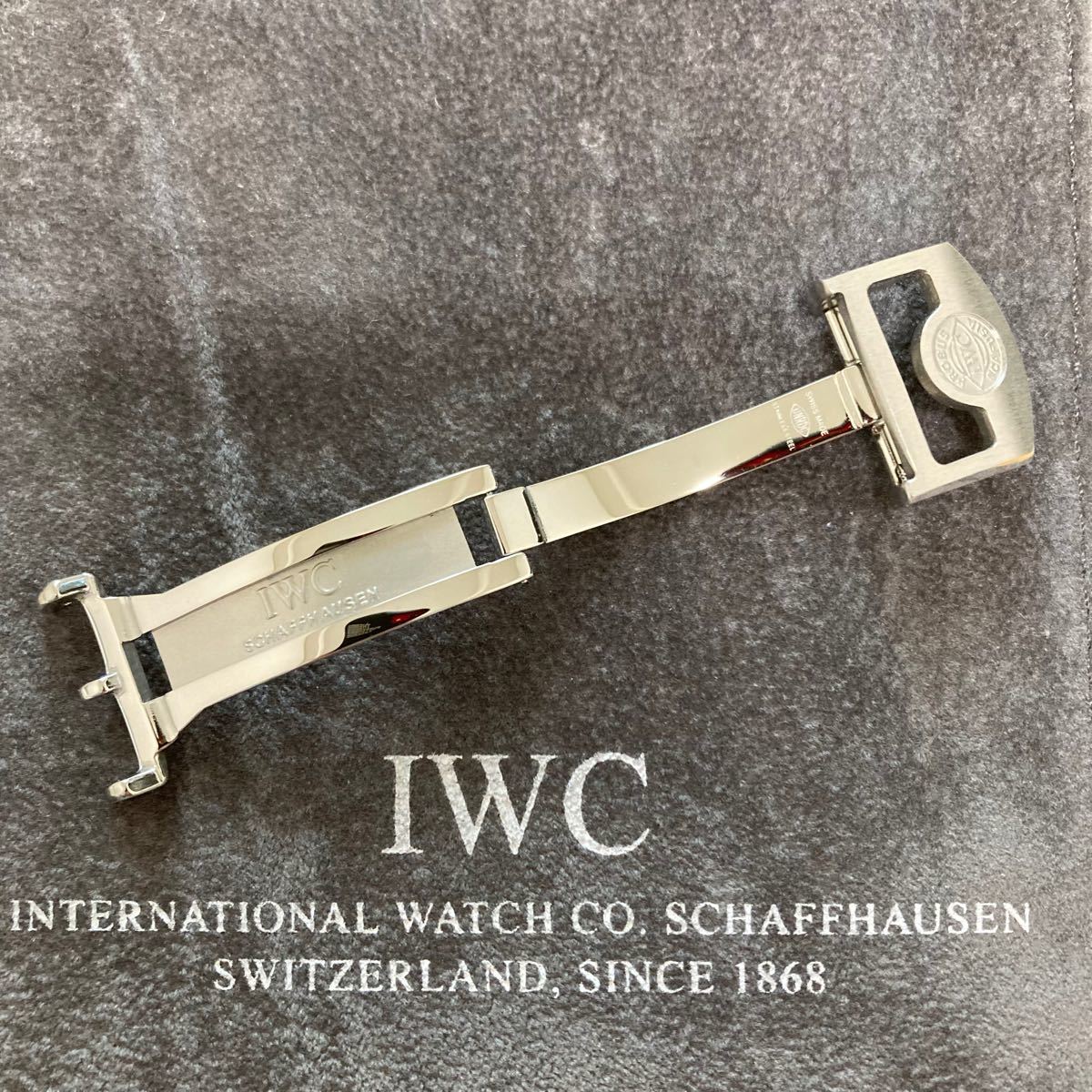 美品】IWC純正ディプロイメントバックル 尾錠幅18mm impomin.cl