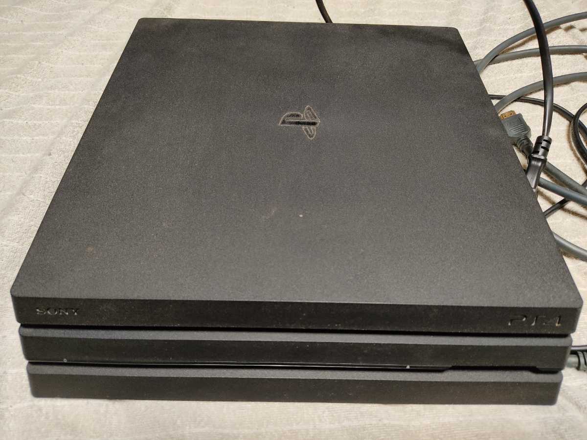 SONY PS4 Pro CUH-7000B B01 ジェットブラック 1TBモデル SSD 換装済