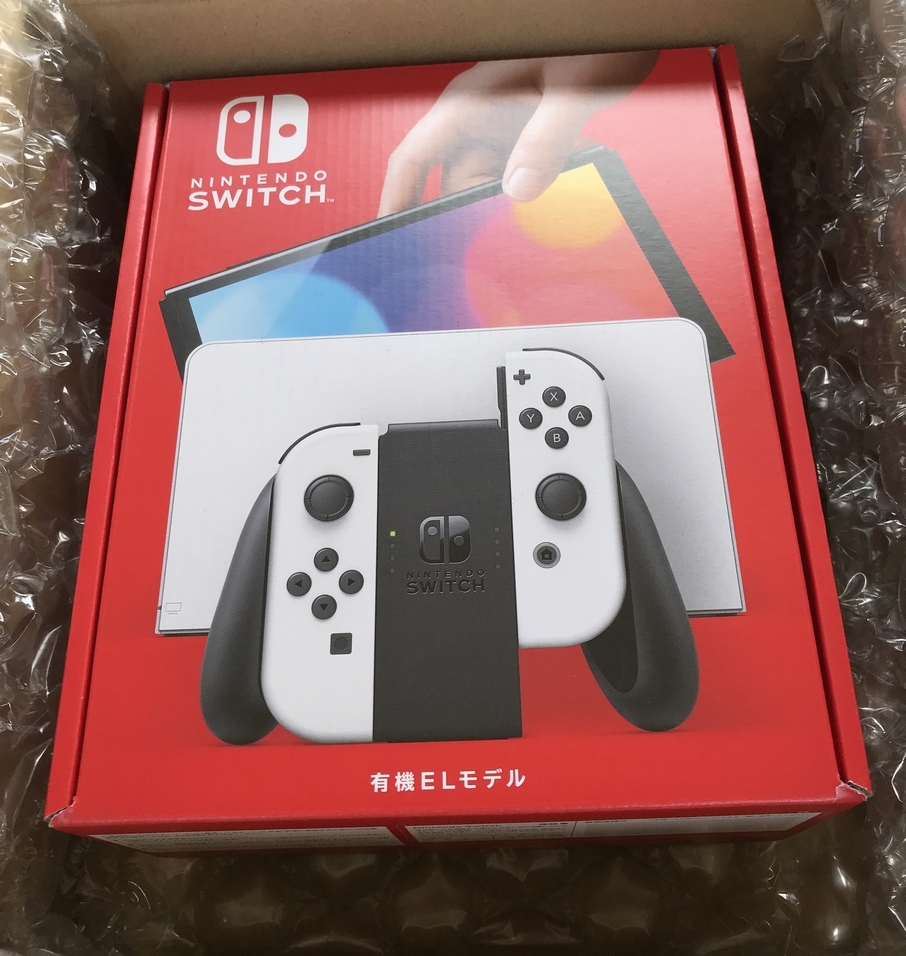 Nintendo switch 有機el ホワイト 箱なし 新作人気モデル