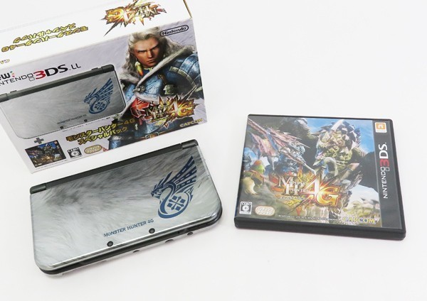 ○【任天堂 ニンテンドー】Newニンテンドー3DS LL モンスターハンター