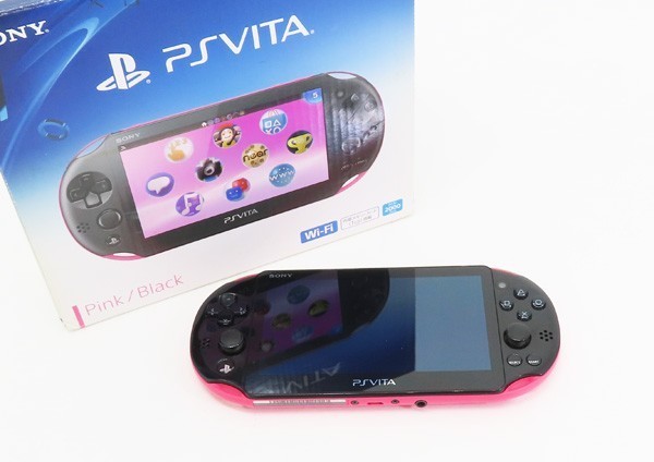 ○【SONY ソニー】PS Vita Wi-Fiモデル + メモリーカード8GB PCH-2000