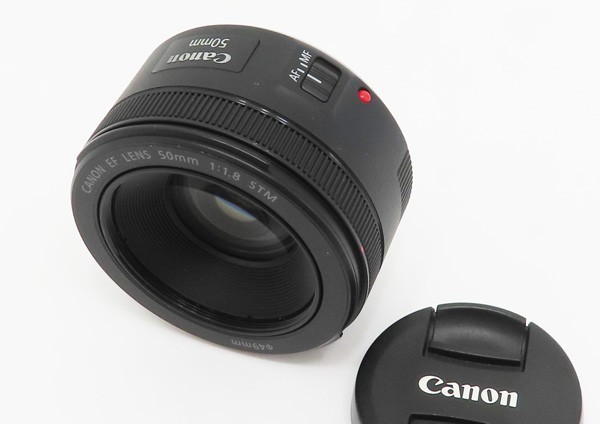 ◇【Canon キヤノン】EF 50mm F1.8 STM 一眼カメラ用レンズ